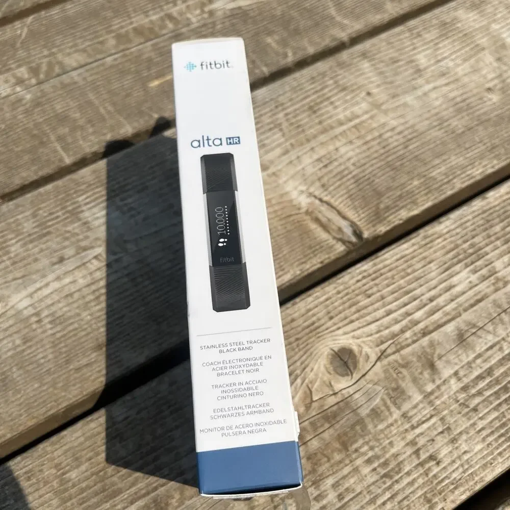 New Fitbit Alta HR Heart Rate Black BAND